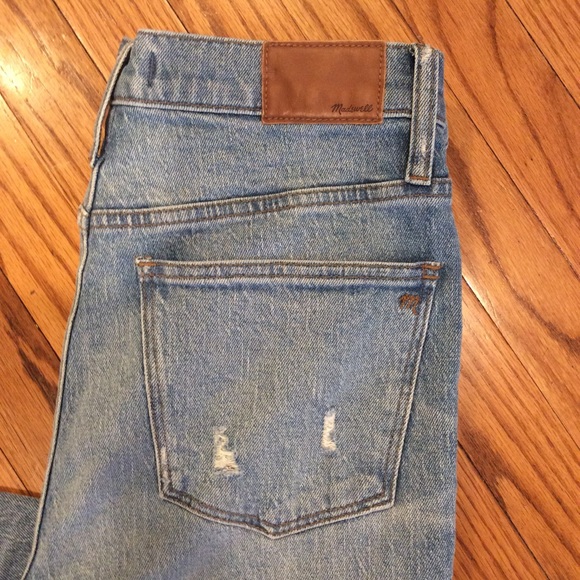 Madewell Classic Straight Jean High Rise Crop 29 - Picture 9 of 9